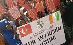 Fildişi Sahili — Kur'an-ı Kerim teslimatı
